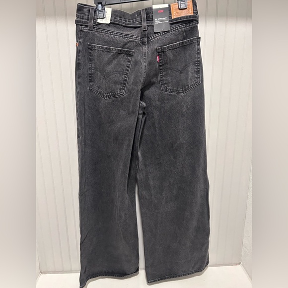 Levi's Women's Wide-Leg Jeans - Dark Gray - Picture 6 of 7